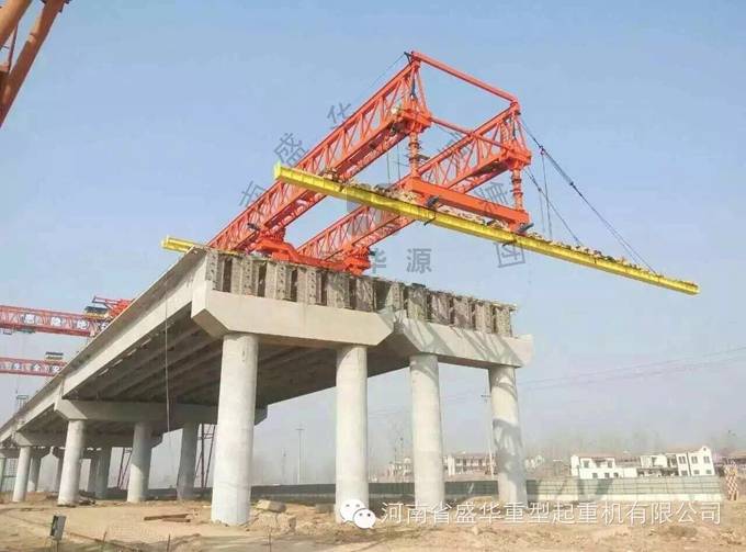 架橋機廠家架梁現(xiàn)場