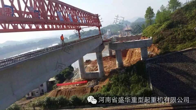 高鐵架橋機工程案例現(xiàn)場